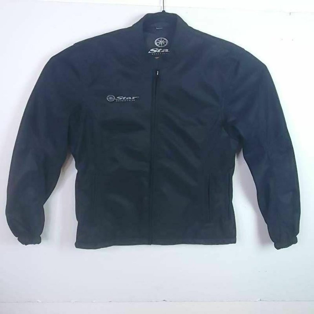 Star Motorcycles Women's Jacket Coat Black  Zip Up